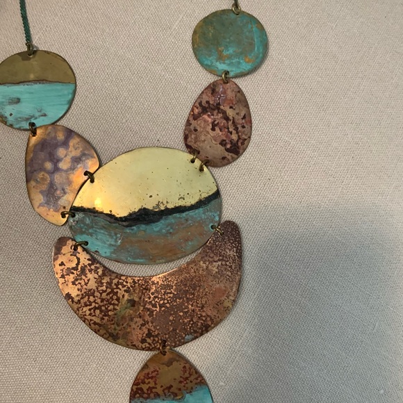 🌼ANTHROPOLOGIE Sibilia Statement Necklace - Picture 3 of 11